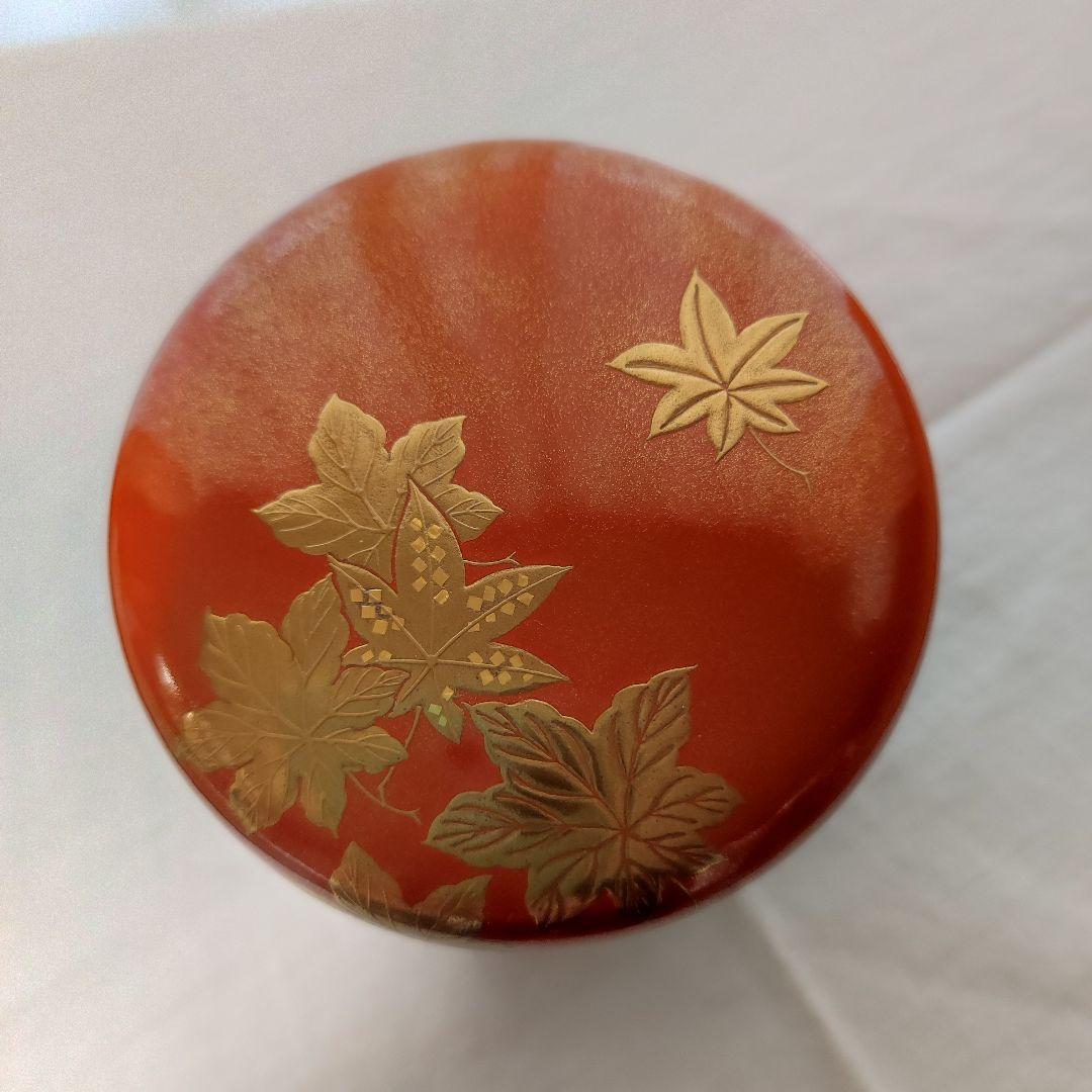 茶道具◇楓葉蒔絵大棗◇吉田華正