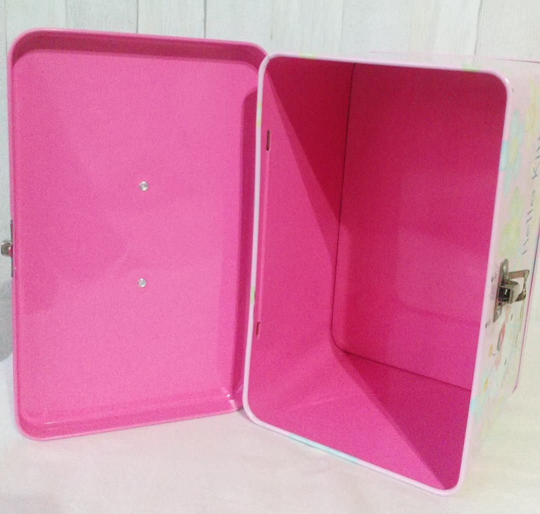 キティ 缶 トランクバッグ 小物入れ ケース