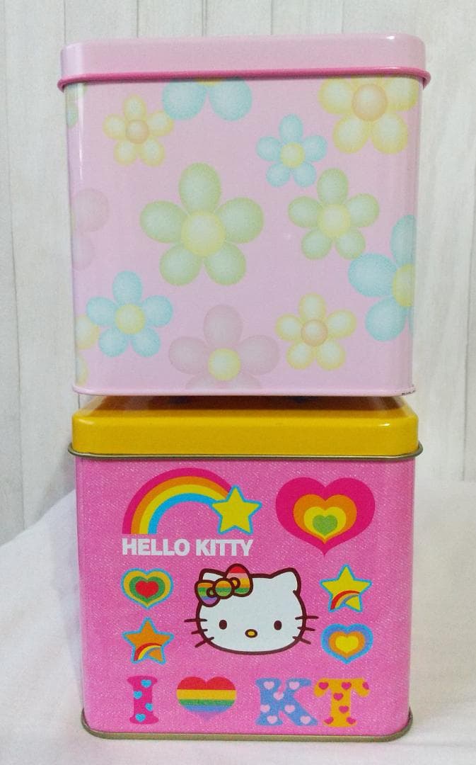 キティ 缶 トランクバッグ 小物入れ ケース