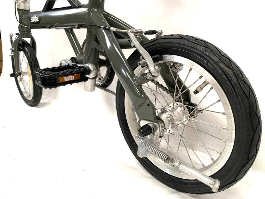 【即乘】OUTRUNK 折り畳み自転車 14インチ 8.3キロ ミニベロ
