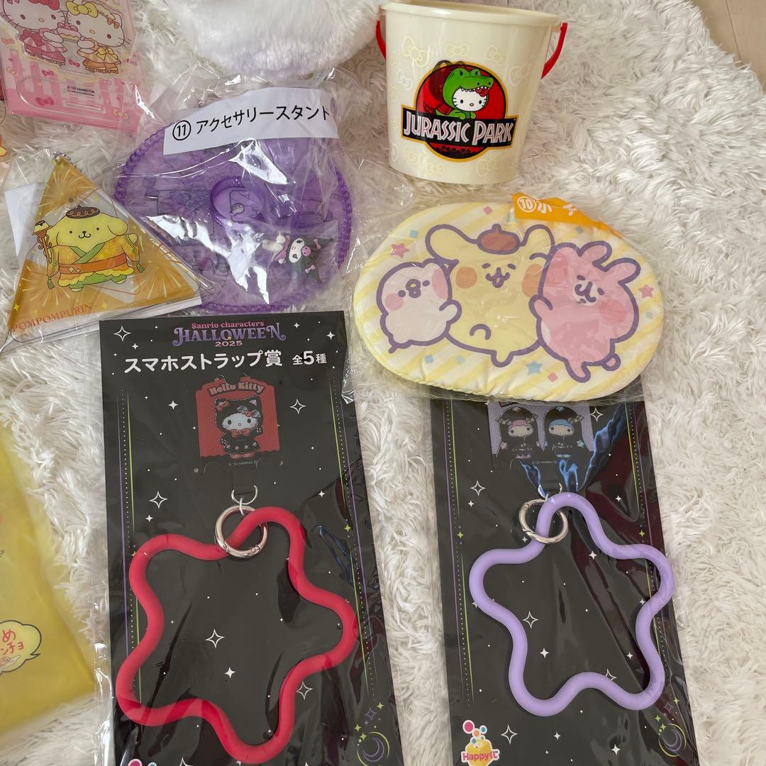 ☆☆サンリオまとめ売り☆ぬいぐるみ・置時計・ハンカチ・バッグ・キーホルダー等☆☆