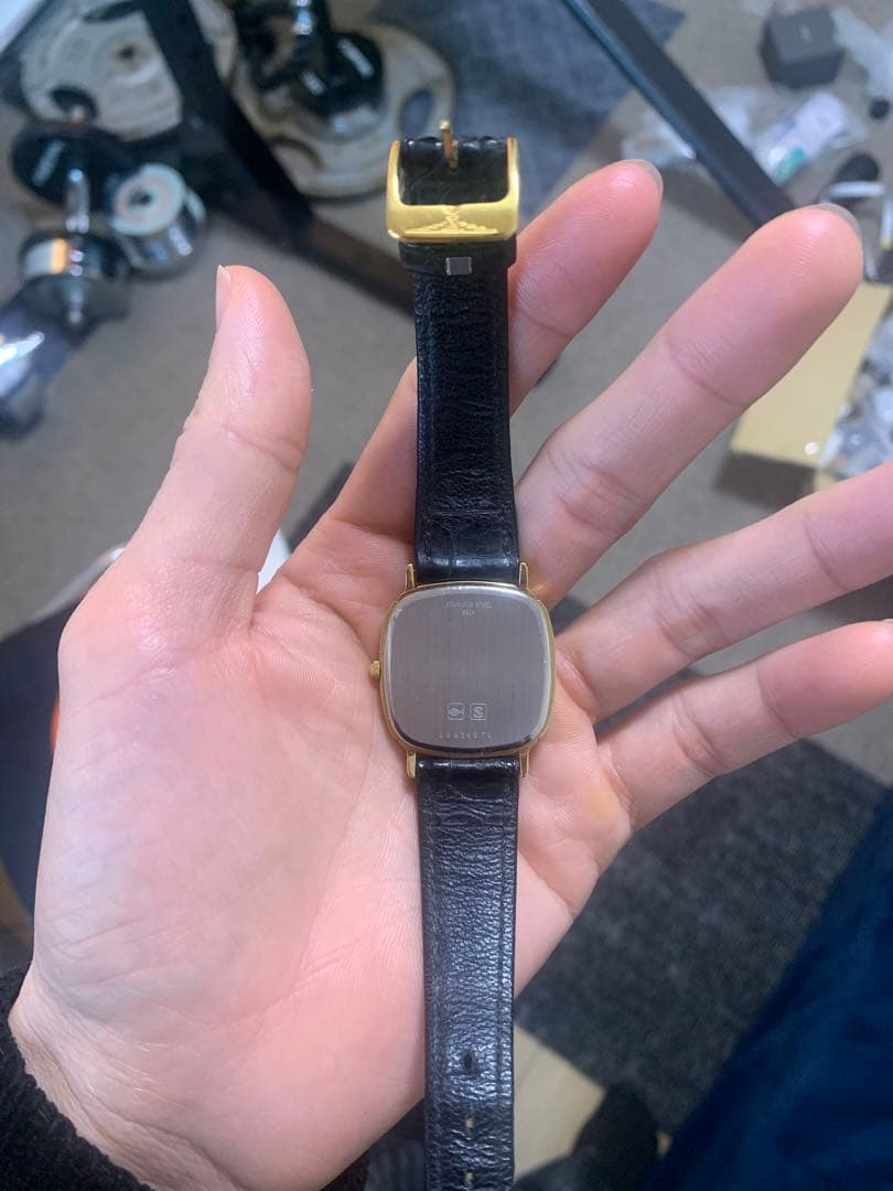 LONGINES ゴールド スクエア 腕時計