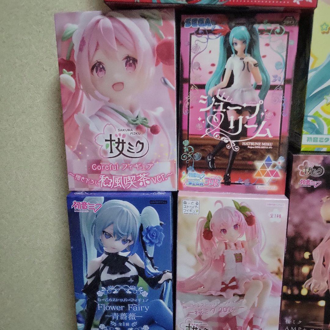 初音ミク 桜ミク まとめ売り 14体セット 初音ミク・ボカロのフィギュア