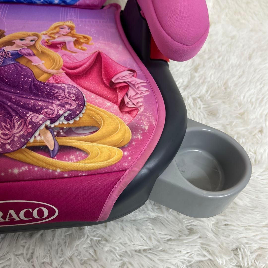 美品】希少品 GRACO ディズニープリンセス ジュニアシート ピンク