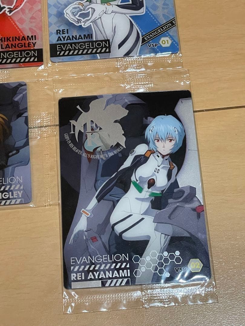 エヴァンゲリオン VSPカード 4枚セット未開封