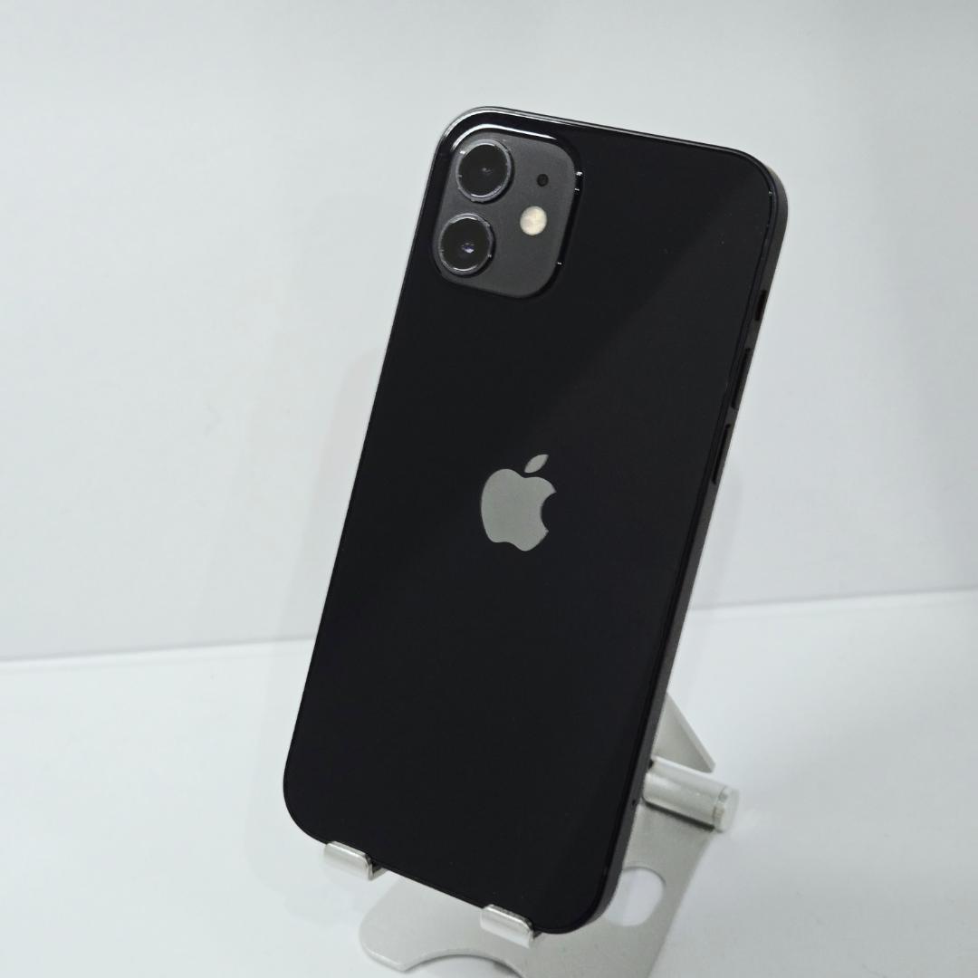 08 iPhone12 ブラック SIMフリー 美品 バッテリー86% - メルカリ