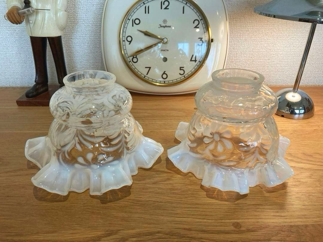 フェントン ランプシェード2ペア（ご予約） アンティーク