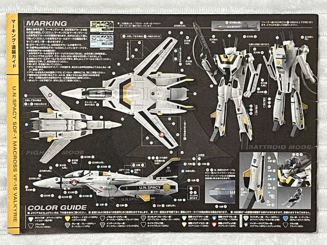 PLAMAX 1/72 VF-1S ファイターバルキリー（ロイ・フォッカー機） 1