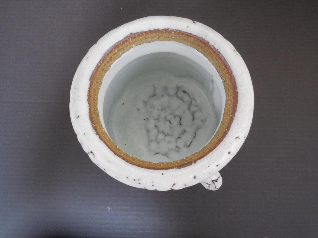 茶道具 萩焼 水指 渋谷泥詩