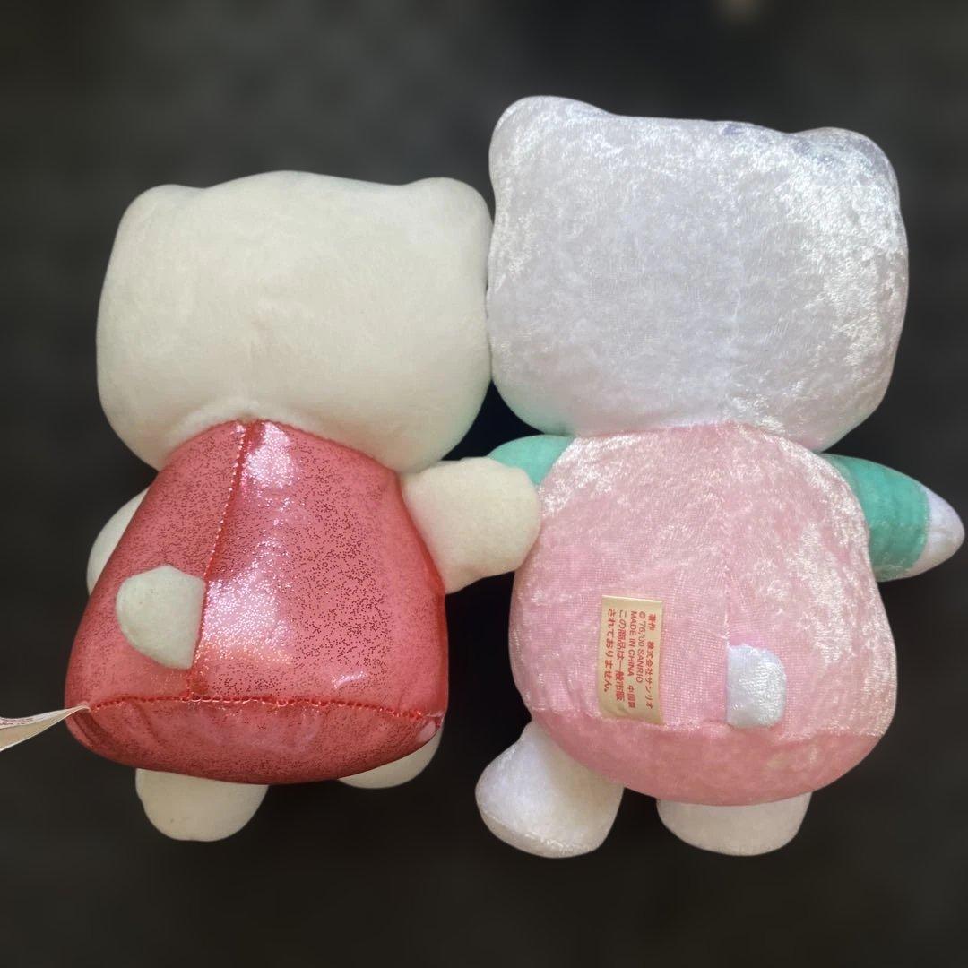 発送日注意【ハローキティ】ぬいぐるみセット00年〜02年製　エイコー社