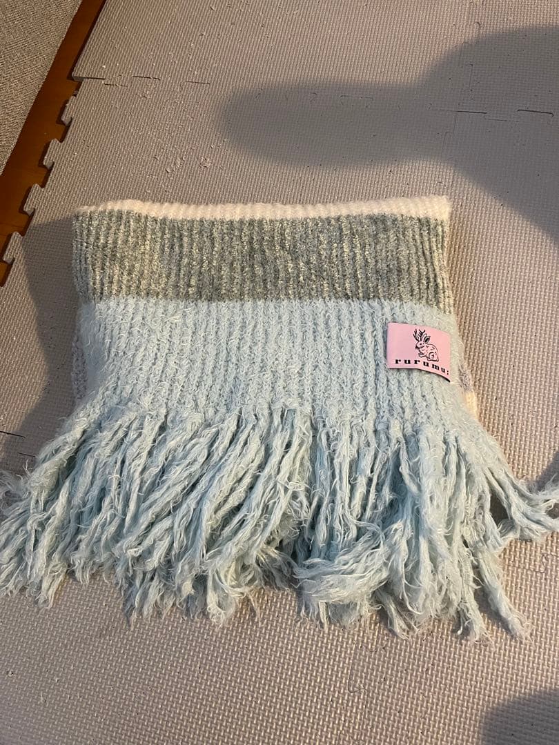 縷縷夢兎 rurumu: るるむう 2019SS マフラー (ブルー) - メルカリ