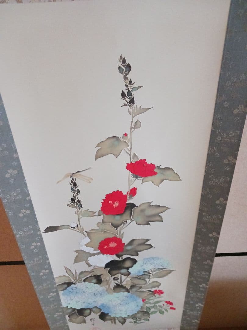 酒井抱一 画 十二ヶ月花鳥図 / 四季 四幅対