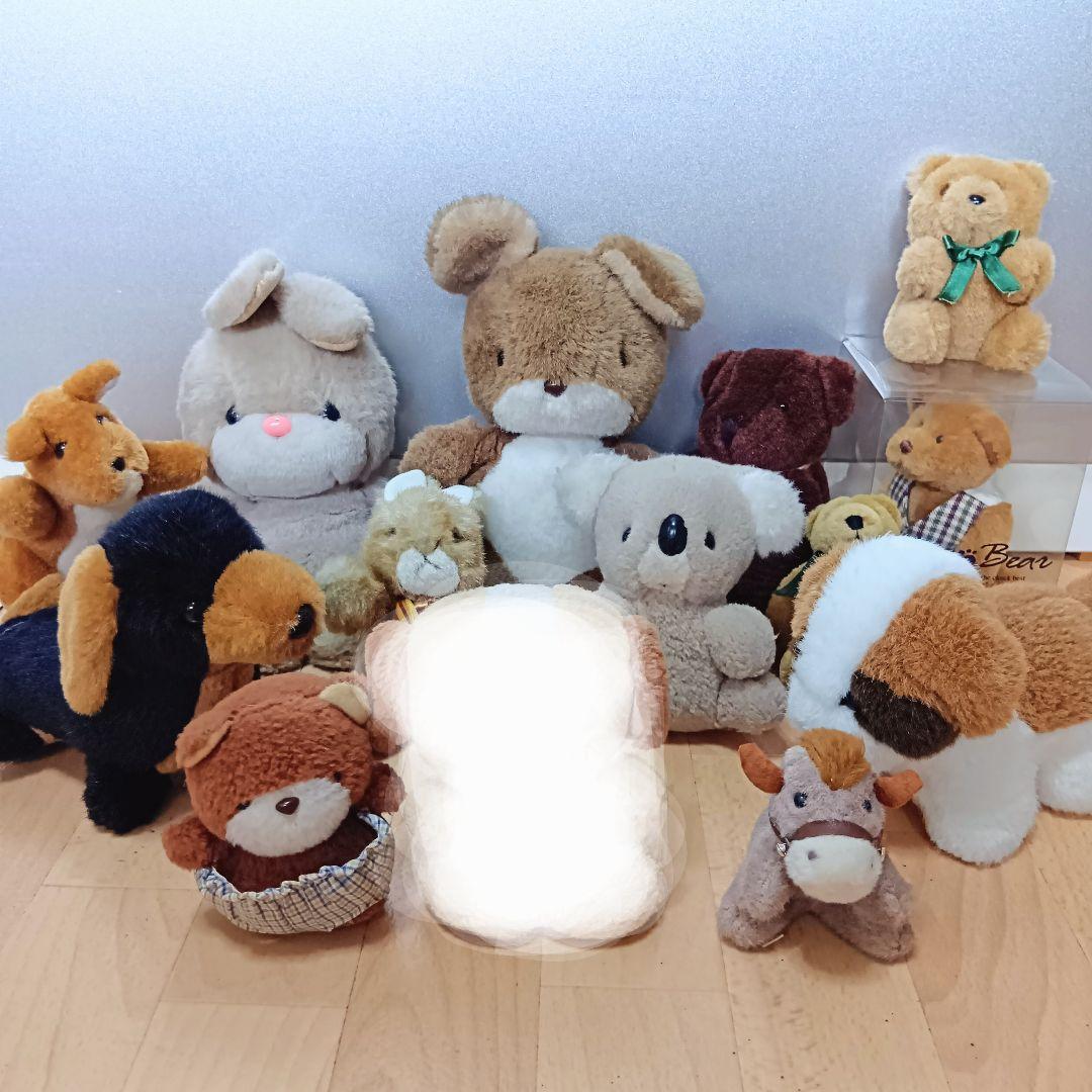 昭和レトロ ぬいぐるみ　吉徳 サンアロー アルファ タイトー MSP　まとめ売り