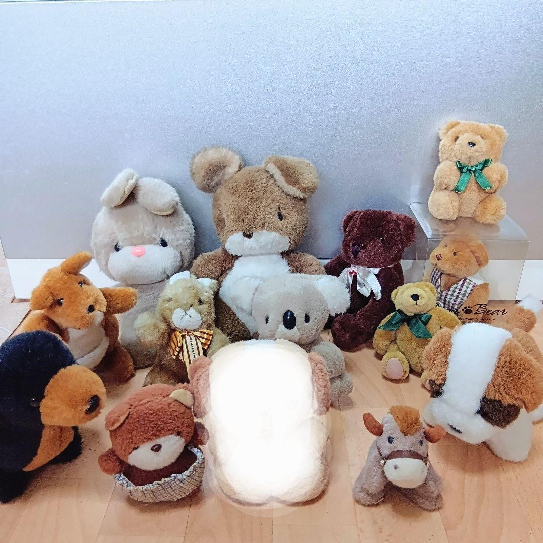 昭和レトロ ぬいぐるみ　吉徳 サンアロー アルファ タイトー MSP　まとめ売り