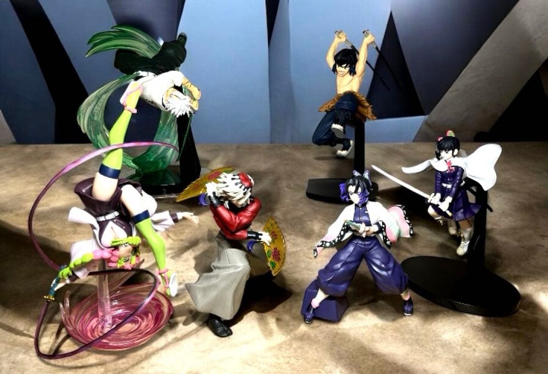 鬼滅の刃　フィギュア　6点　胡蝶　童磨　カナヲ　伊之助　不死川実弥　甘露寺蜜璃 楽天市場】鬼滅の刃 フィギュア 絆ノ装 拾肆ノ型 不死川実弥 ＆ 甘露寺