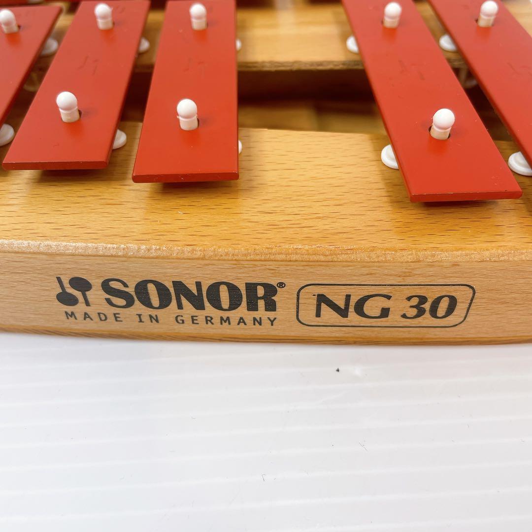 SONOR グロッケンシュピール 鉄琴 NG30 2段メタルフォン