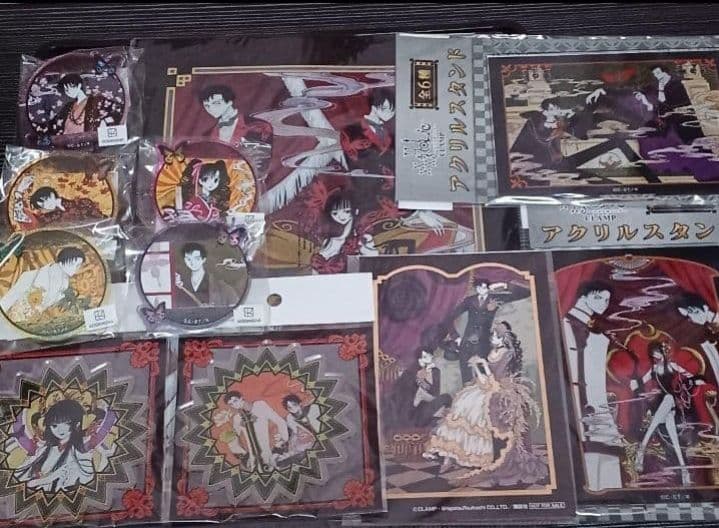 くじメイト xxxHOLiC アクリルバッジ アクスタ アクリルコースター