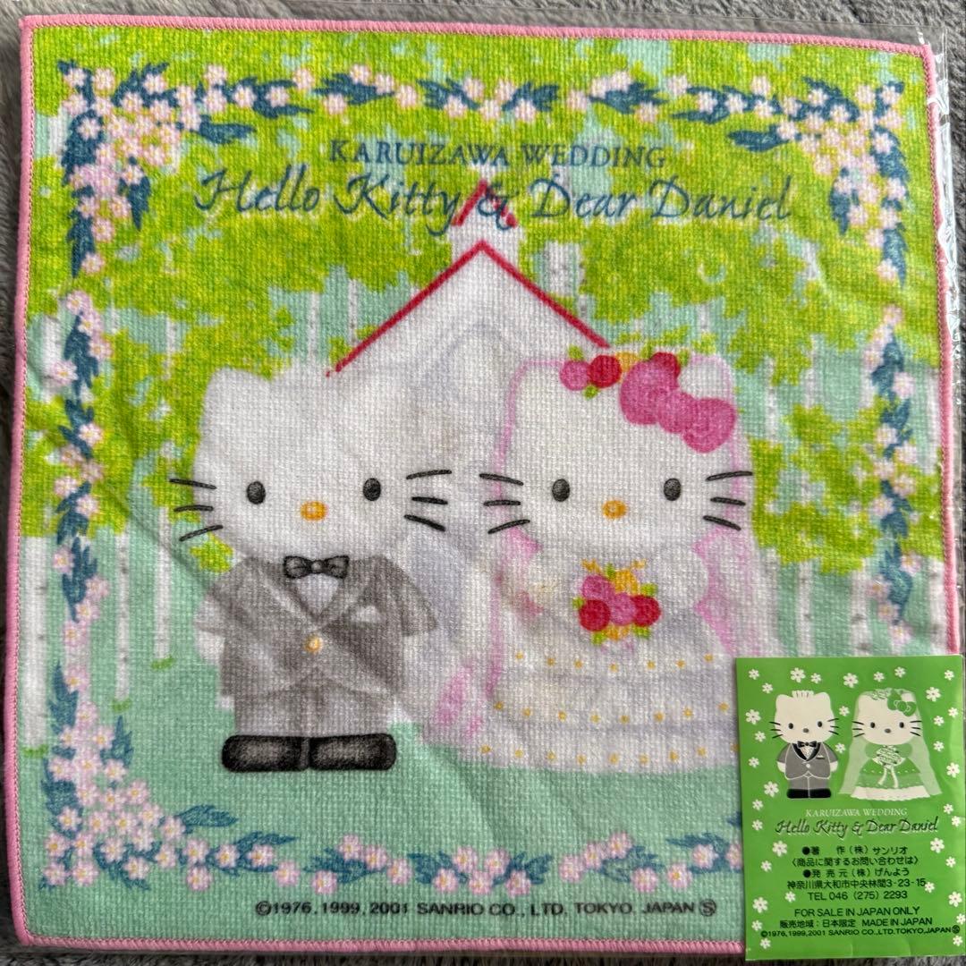 ハローキティ ご当地プチタオル ウエディング 2001 - メルカリ