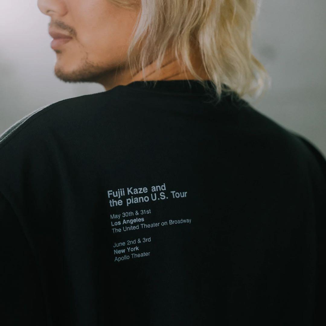 藤井風 FUJII KAZE アメリカツアー USツアー Tシャツ ブラック S