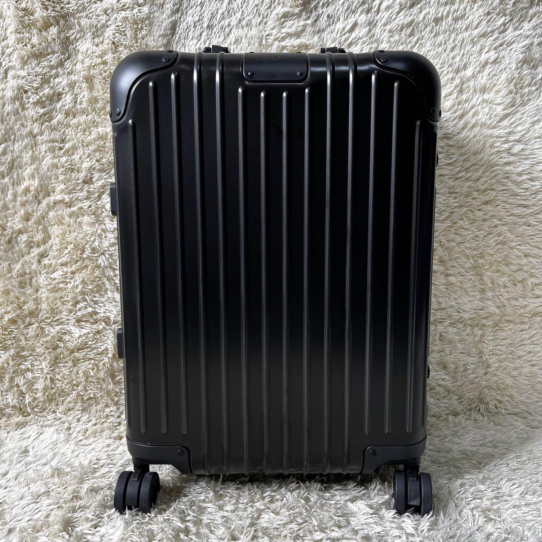 リモワ オリジナル キャビン S ブラック 4輪 スーツケース 92552014