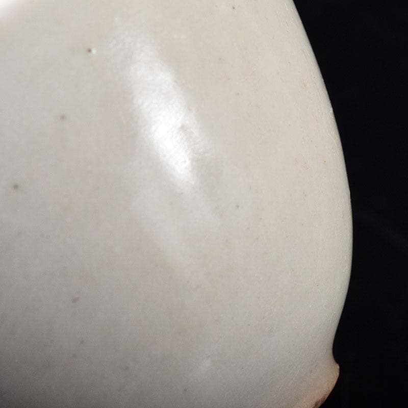 朝鮮美術　李朝　高麗白磁　寿字文酒盃　V　R8315