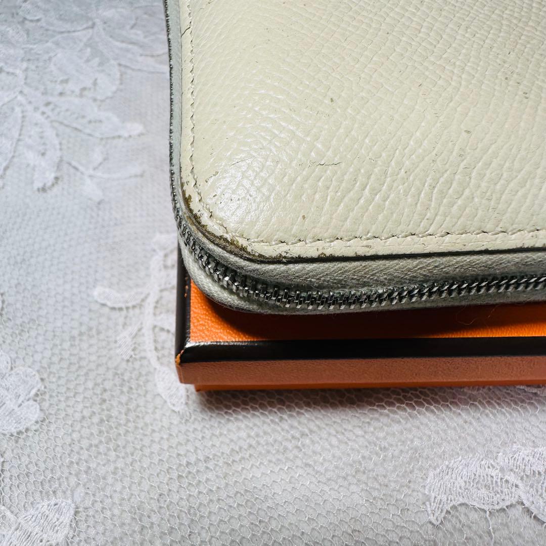 エルメス　アザップ　 シルクインコンパクト　ホワイトケース