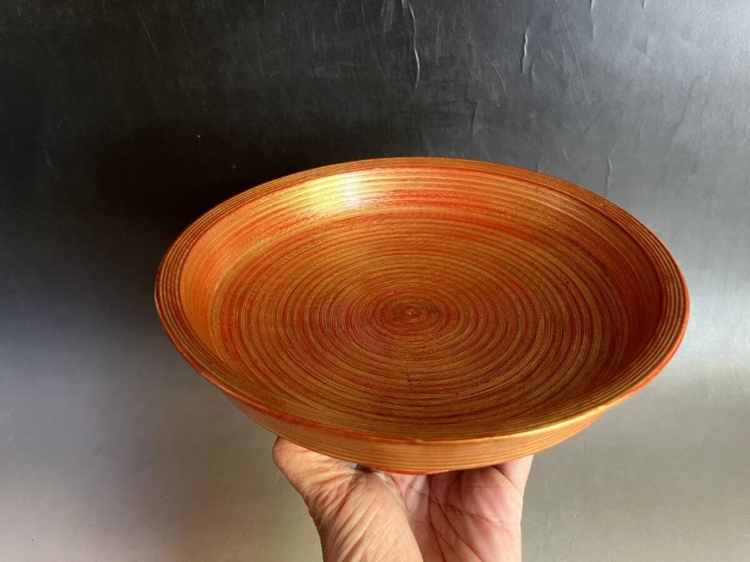 菓子器■塗り師 志悦銘 明治時代頃 越 木製漆器 金彩 高足 時代物 骨董品■