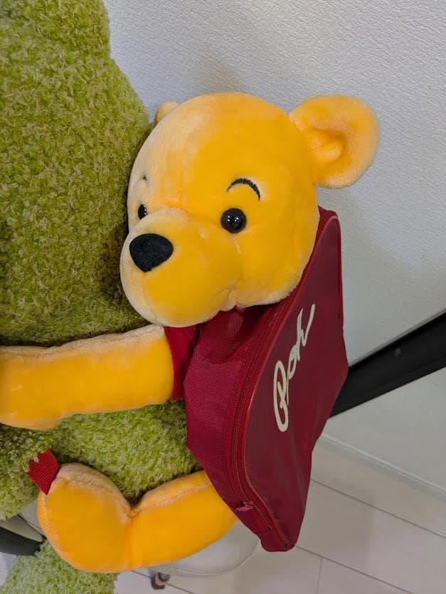 くまのプーさん　ぬいぐるみリュック　ヴィンテージ　Winnie the Pooh