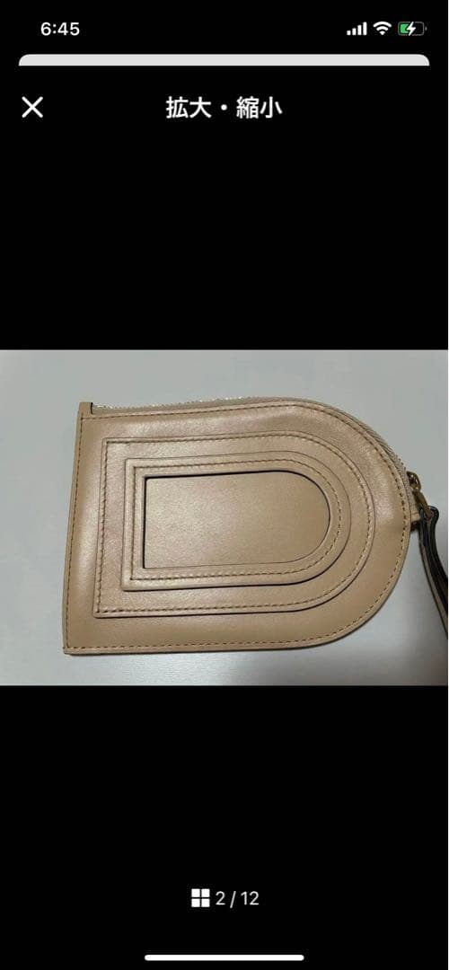 DELVAUX ベージュ ケース