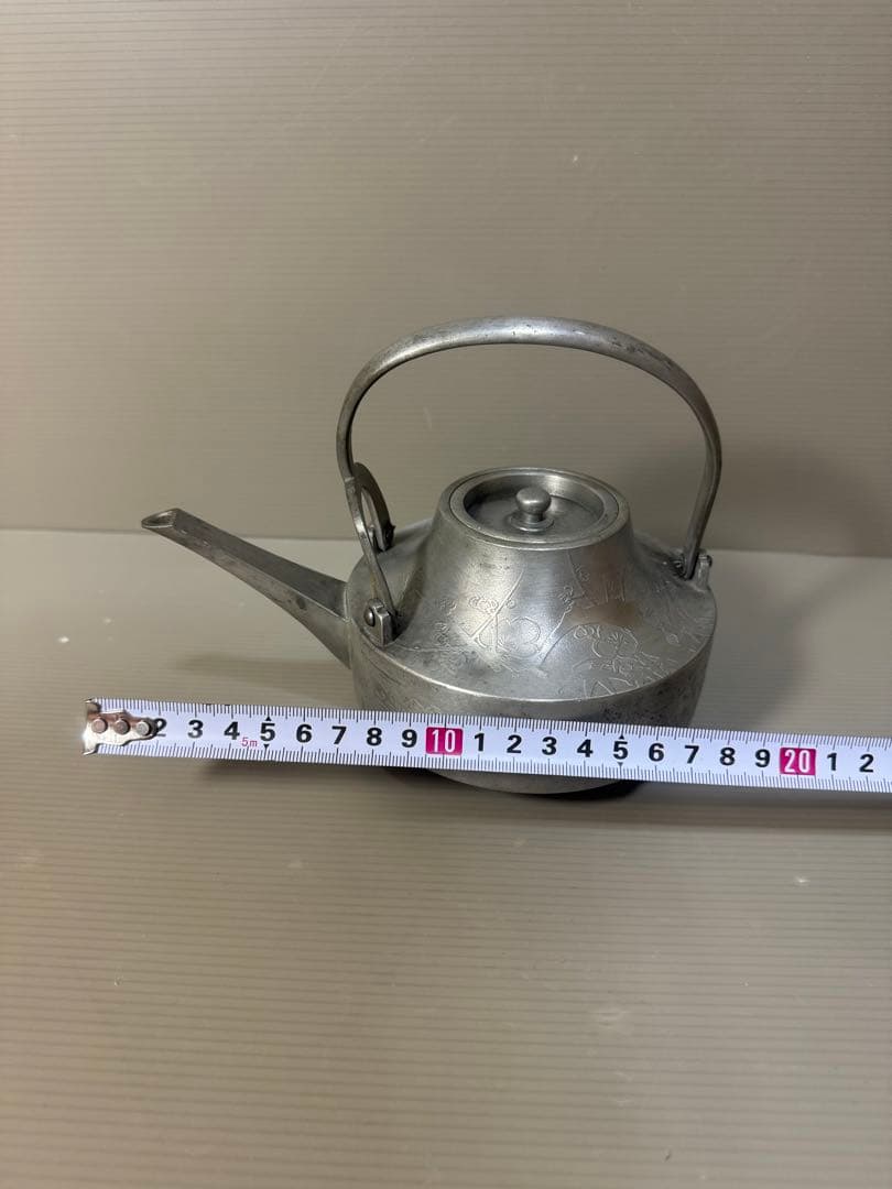 2271 錫製　松竹梅　銚子