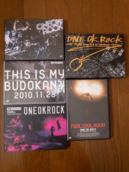 ONE OK ROCK DVD 5枚セット ONE OK ROCK ワンオク ライブDVDセット