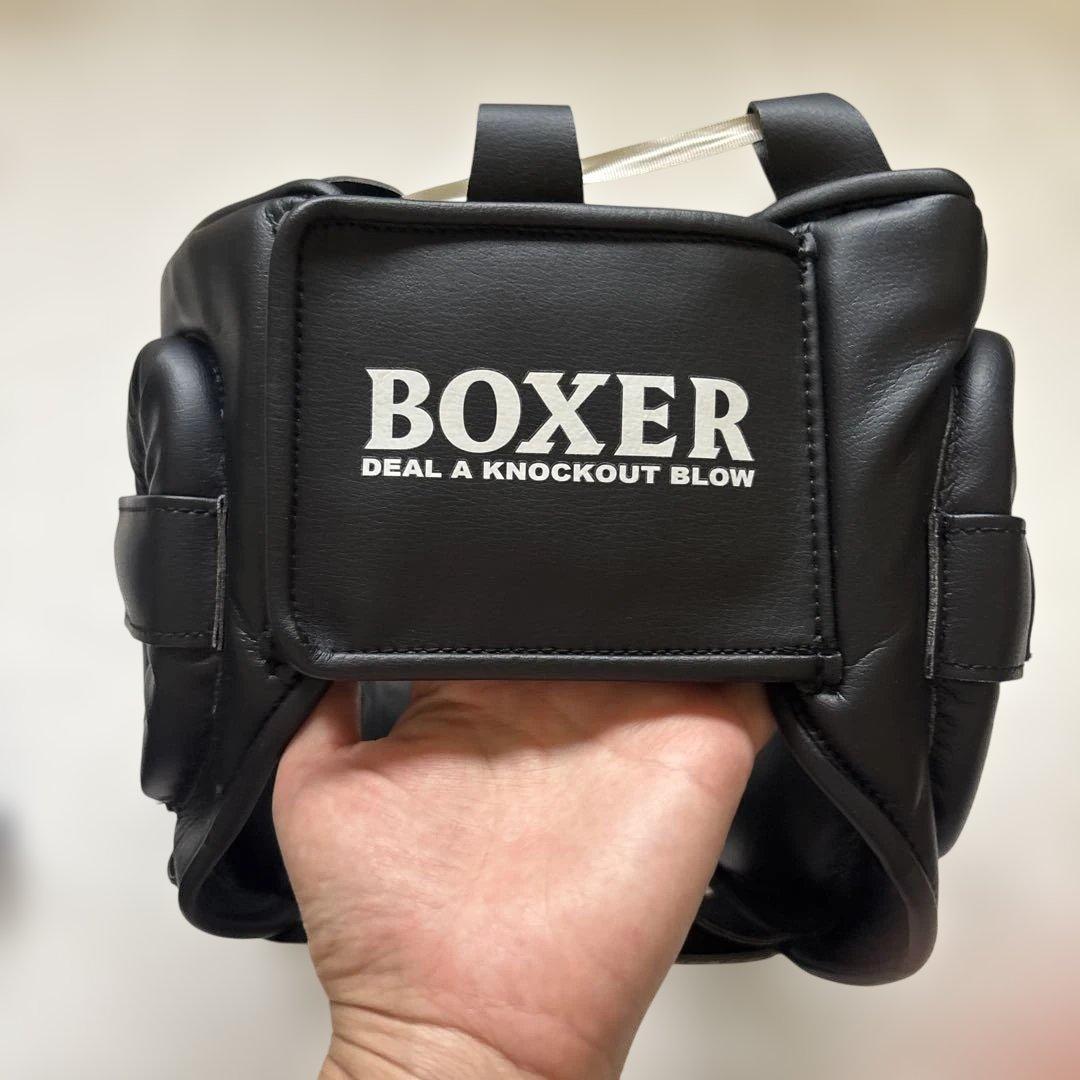 正規 品スポーツ - イサミ ISAMI BOXER ヘッドギア 黒色 フリーサイズ
