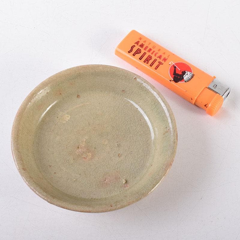 朝鮮美術 李朝 高麗青磁 小皿 時代箱 V R8617