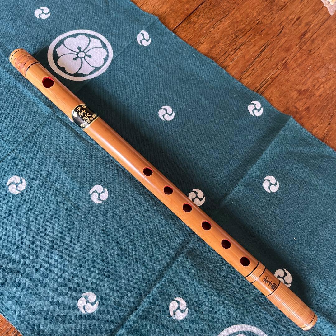 篠笛、獅子田流竹水￼ 6本調子6穴天地籐巻14,800円を12,800円