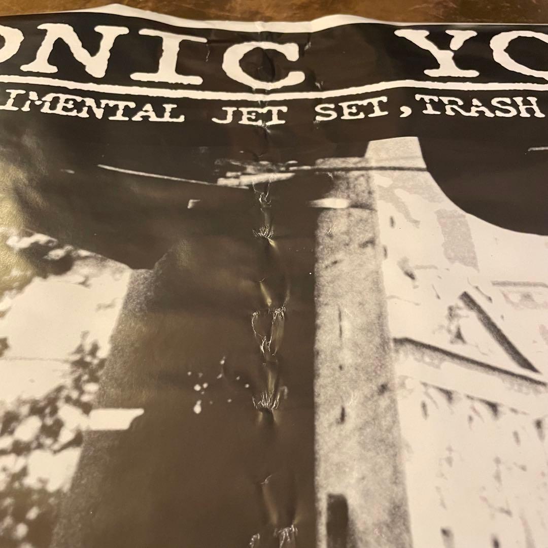 90sデッドストック sonic youth 大判 ポスター ソニックユース