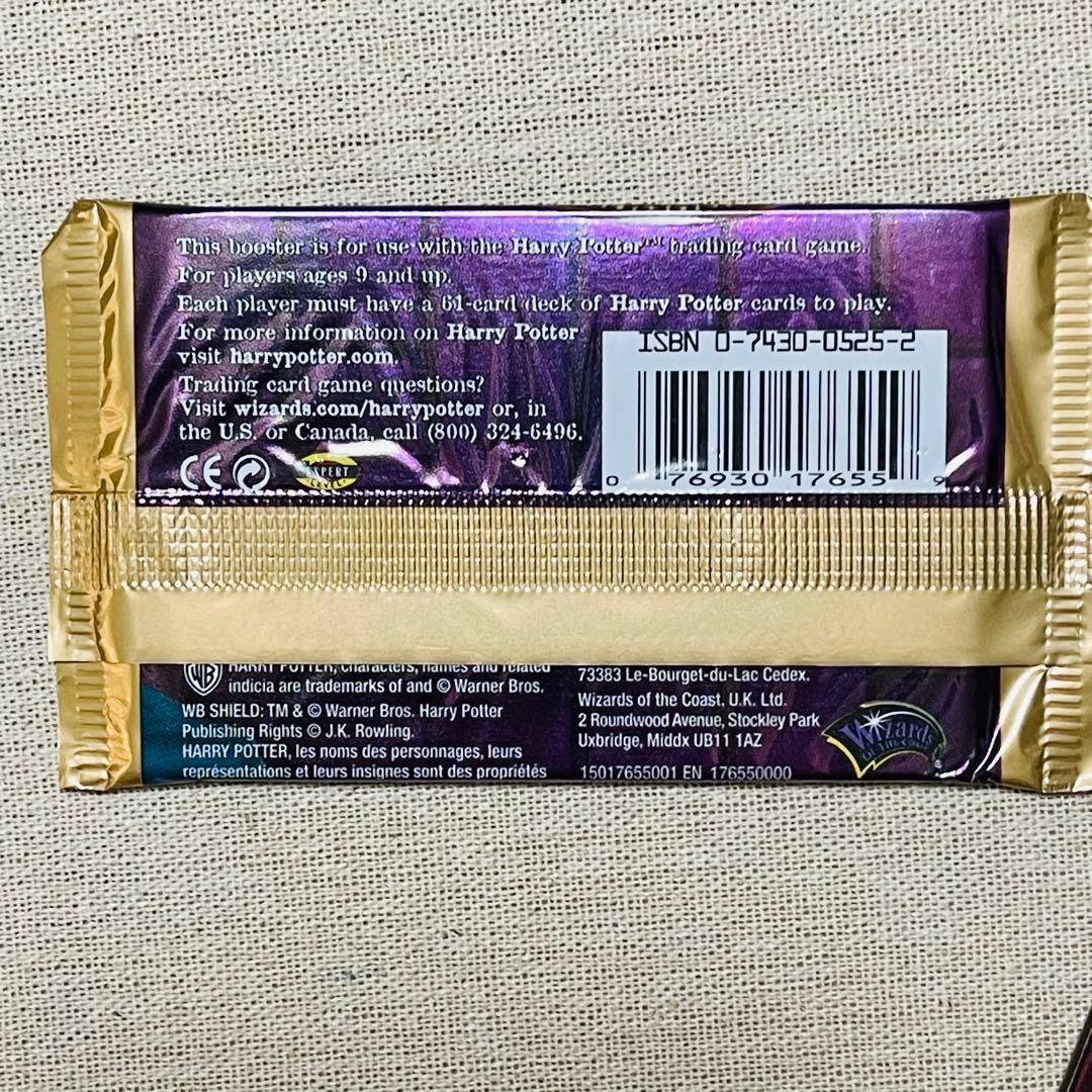 新品　ハリーポッターと秘密の部屋　トレカ　3パックセット