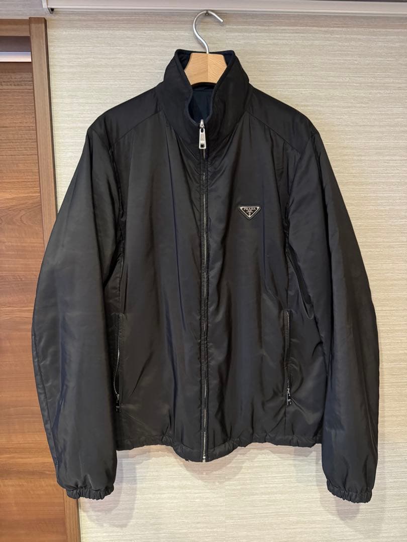 PRADA リバーシブルジャケット L プラダ リバーシブルナイロン