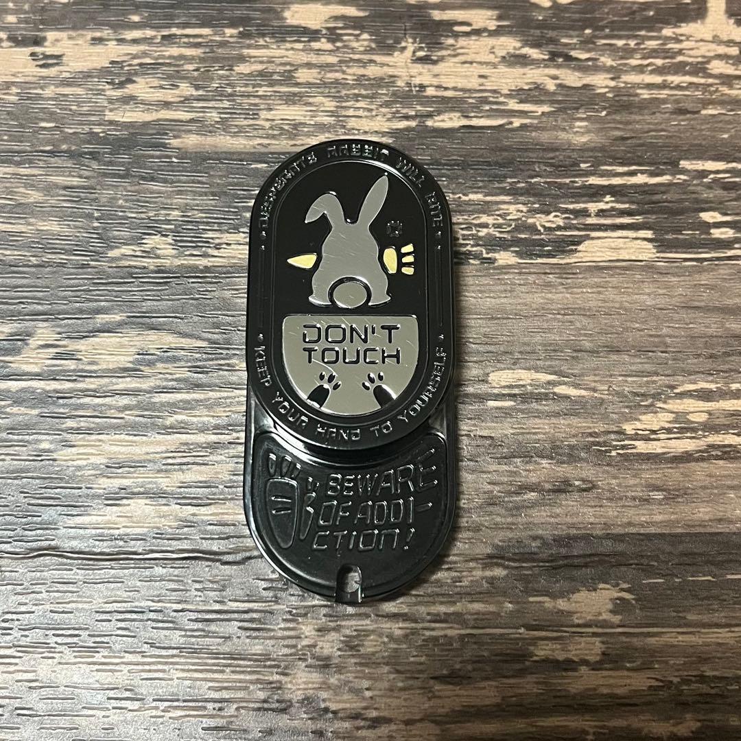 【希少品✨】フィジェットスライダー　Rabbit DON’T TOUCH