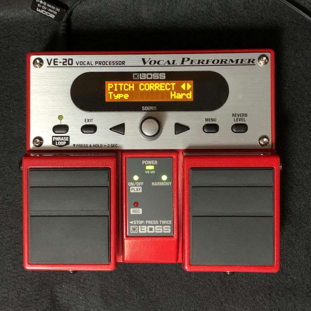 BOSS VE-20 ボーカルプロセッサー（ボーカルパフォーマー）ユーザー未登録