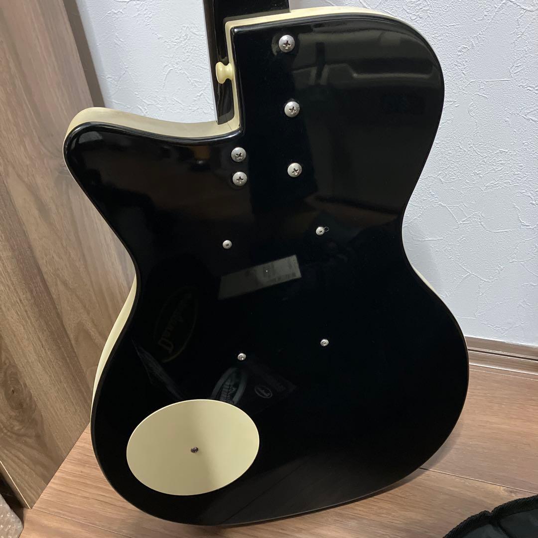 E*m様 DANELECTRO エレキギター 56-U2 ブラック シングルカッ