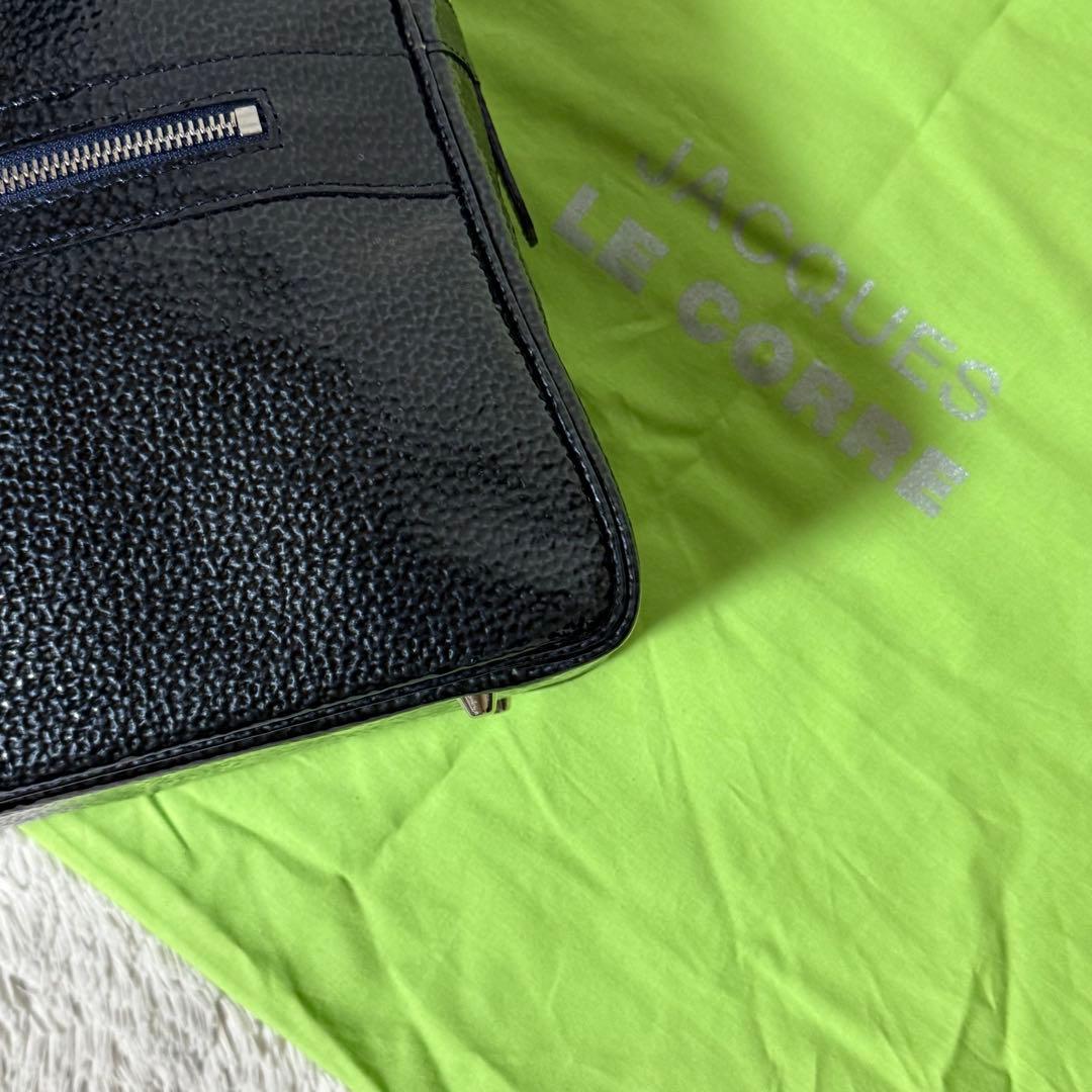 ⭐️新品未使用⭐️　ジャックルコー　リスボン　ハンドバッグ　エナメル　ユニセックス