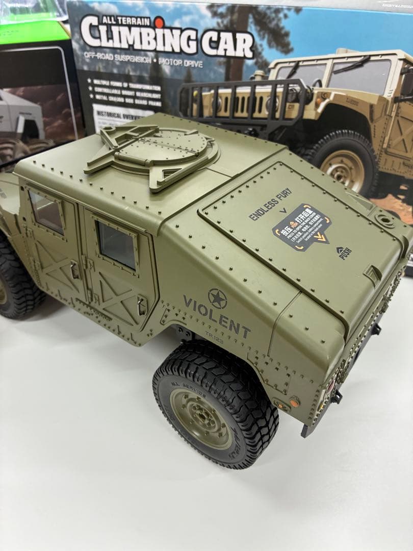 戦車 大型 ラジコン オフロード ミリタリー RCかー 人気 34cm 4WD