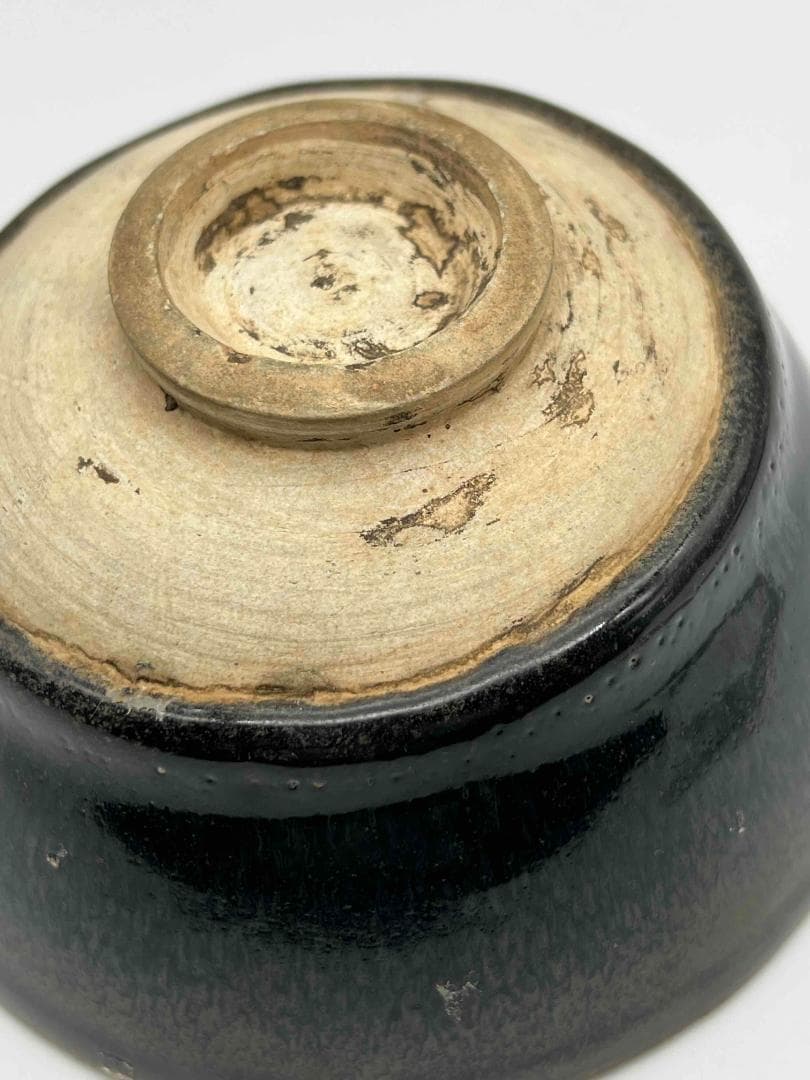 南宋時代 禾目天目茶碗 建窯茶盞 【旧家蔵出し】 希少貴重 唐物(