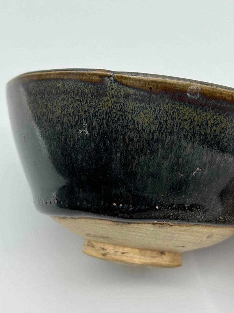 南宋時代 禾目天目茶碗 建窯茶盞 【旧家蔵出し】 希少貴重 唐物(