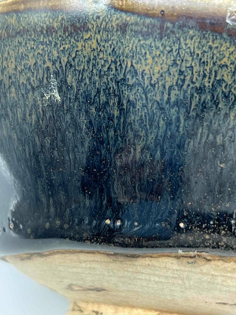 南宋時代 禾目天目茶碗 建窯茶盞 【旧家蔵出し】 希少貴重 唐物(