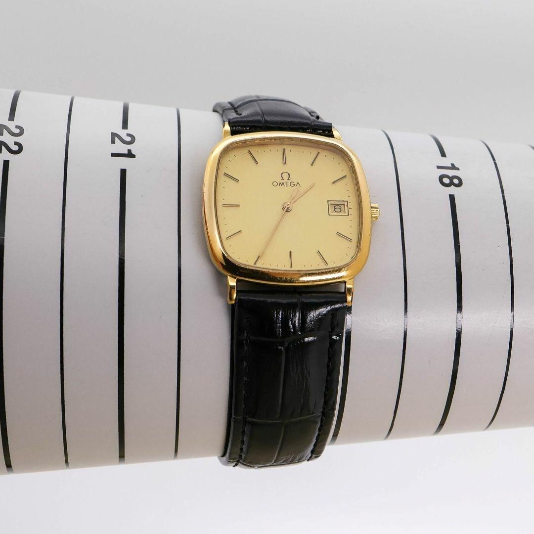 OMEGA オメガ DE VILLE デビル スクエア ウォッチ 腕周り ゴールド