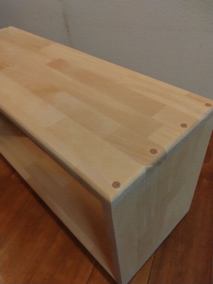 木製 ハンドメイド オーダー ロの字 シェルフ 棚 ラック テレビ台