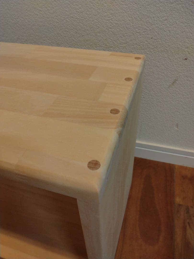 木製 ハンドメイド オーダー ロの字 シェルフ 棚 ラック テレビ台