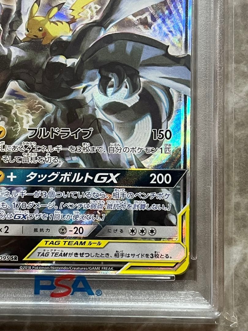 ピカチュウ＆ゼクロムpx sa psa9