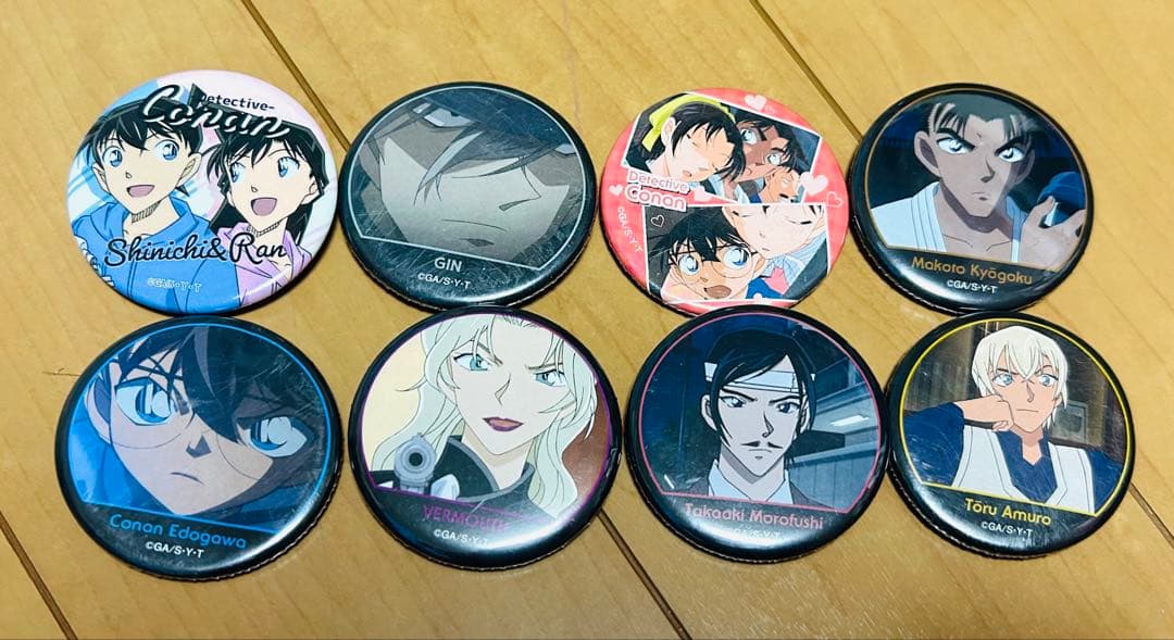 名探偵コナン キャラクター バッジ まとめ売り 名探偵コナン キャラバッジコレクション (5個セット) (キャラクター